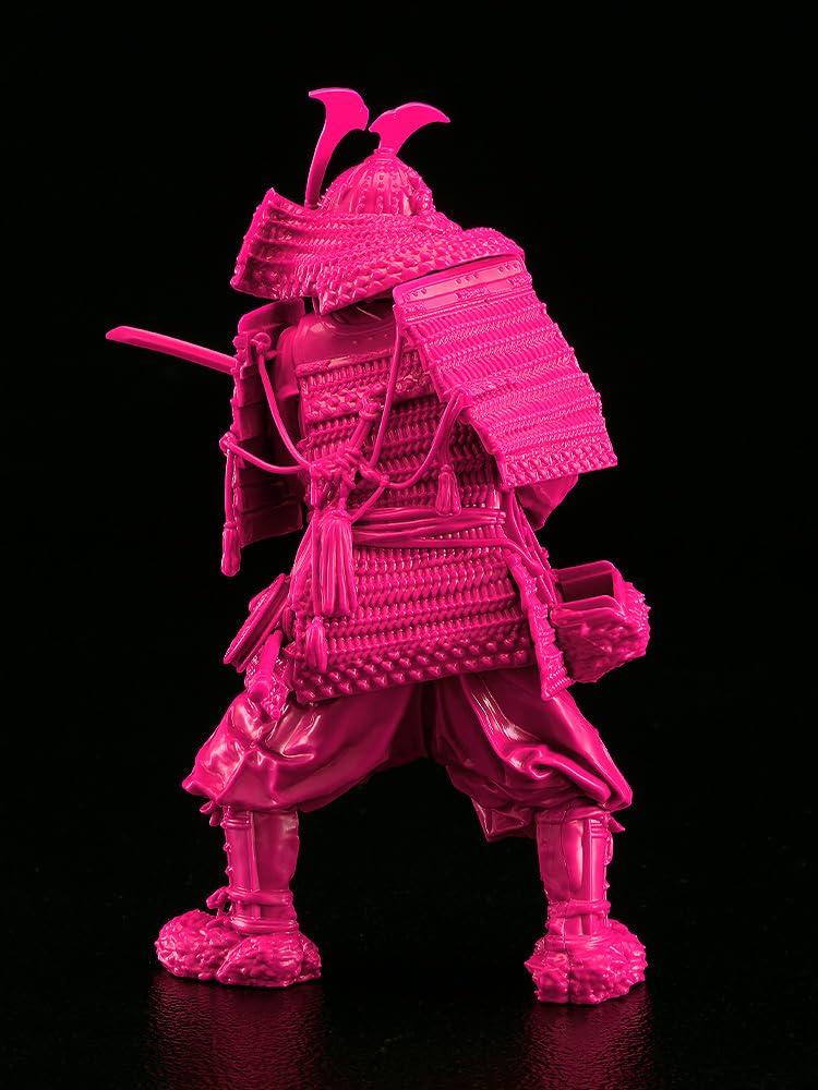 PLAMAX Kamakura Period Samurai Armor Camellia Design Pink Color Edition Scale Assembly Plastic Model Kit 1/12 - - - 1/12