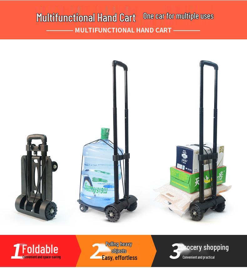 Lightweight Folding Grocery Cart for Everyday Use