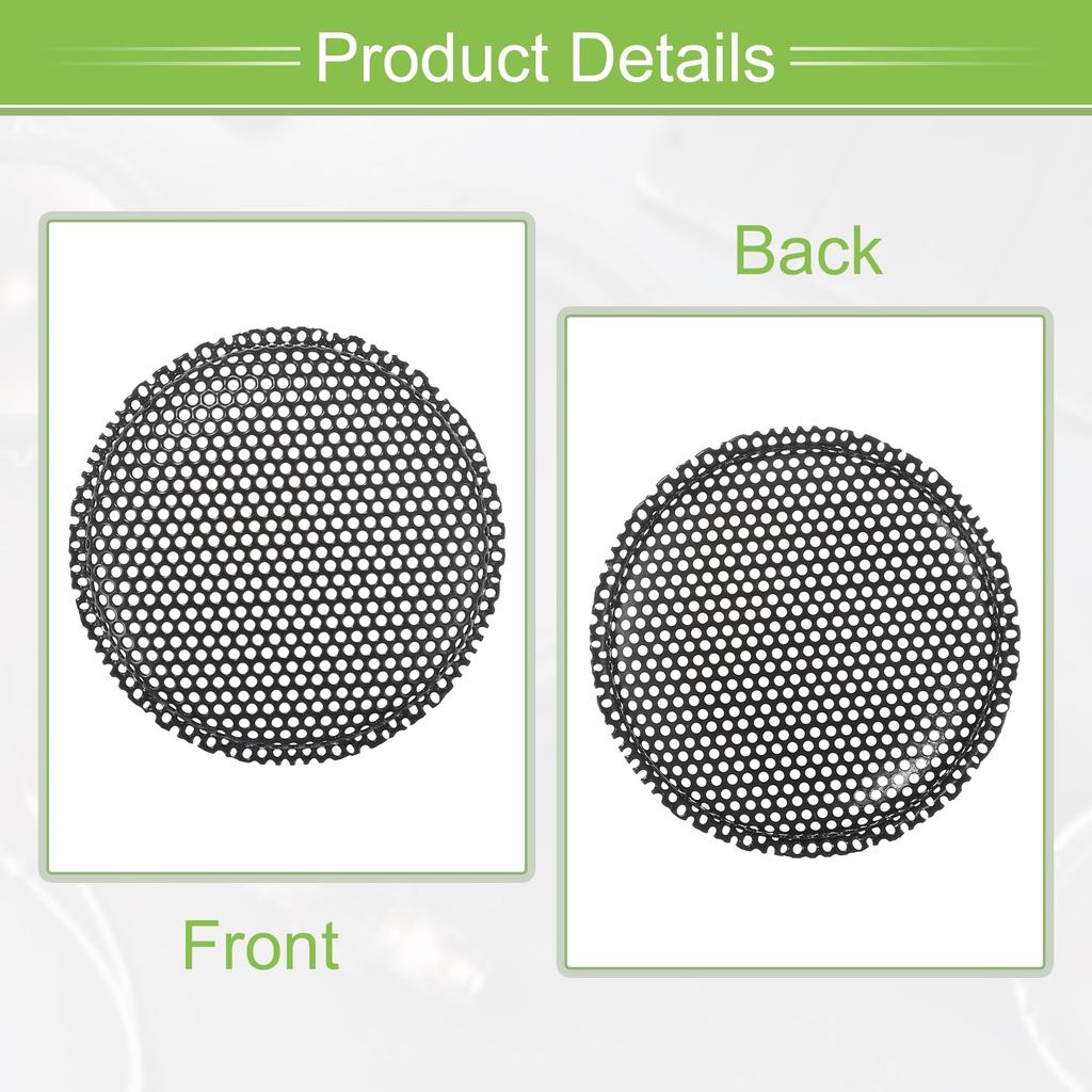 ACROPIX Universelles 1,5" Lautsprechergitter Gittergewebe für Audio Subwoofer 45x49x6mm