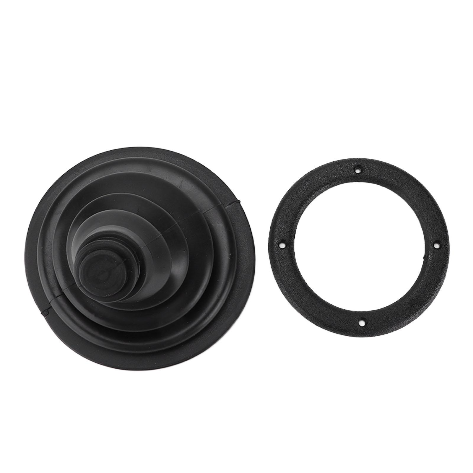 Marine Steering Shift Cable Protective Bellows Rubber Plastic for Cars Boats YachtsBlack
