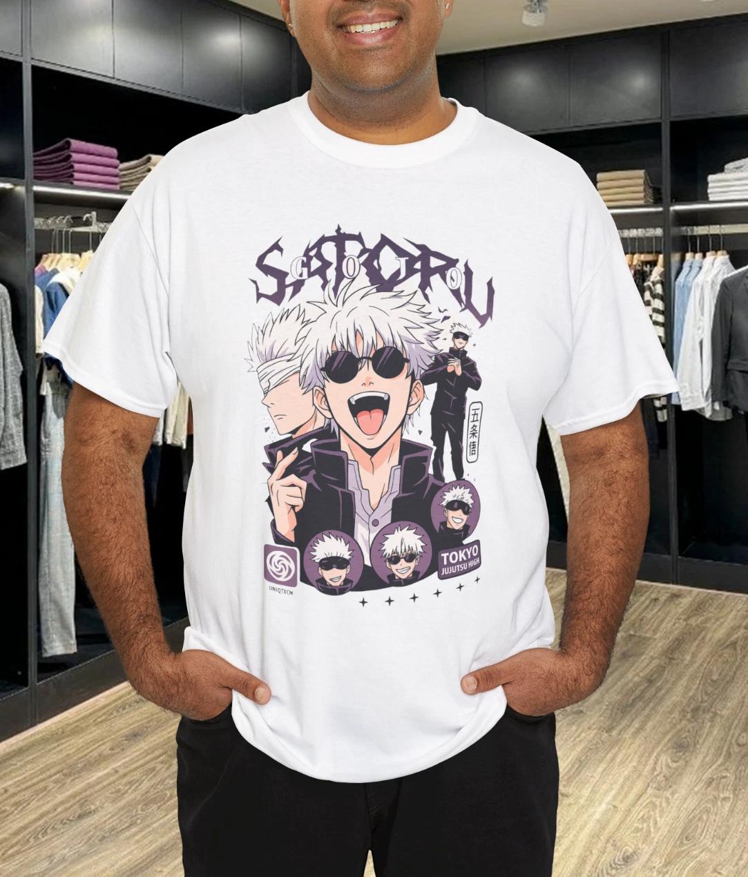 

Gojo Satoru Jujutsu Kaisen Anime Tokyo Jujutsu High Cool Style T-Shirt S