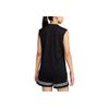 Nike Logo-Print Rundhals Ärmelloses T-Shirt Herren Tops Schwarz FZ8080-010