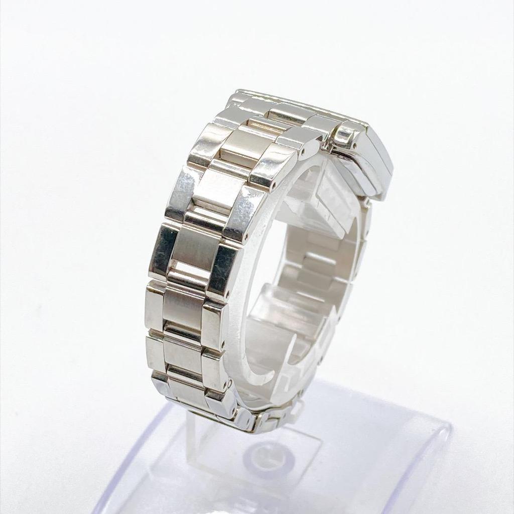 Used SEIKO Ladies Watch Quartz Working Square Date 539
