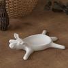 Easy Release Silicone Mold for Handmade Lying Cow Shaped Candlestick Candle Base Making Mould Tealight Holder Mold
