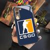 Spiel C-Counter-Strike CS2 Handyhülle Für Samsung Galaxy S26 S25 S24 S23 S22 S20 S21 Ultra Plus Fe Farbige Silberne Hülle