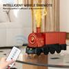 Mini Train Air Humidifier Ultrasonic Essential Oil Aroma Diffusers with 7-Colour LED Lights 300ml Water Tank and Remote Control