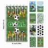 8pcs Soccer Football Spiral Notepad Sports Goal Mini Memo Pad Note Book Journal Student School Stationery Boy Party Favor