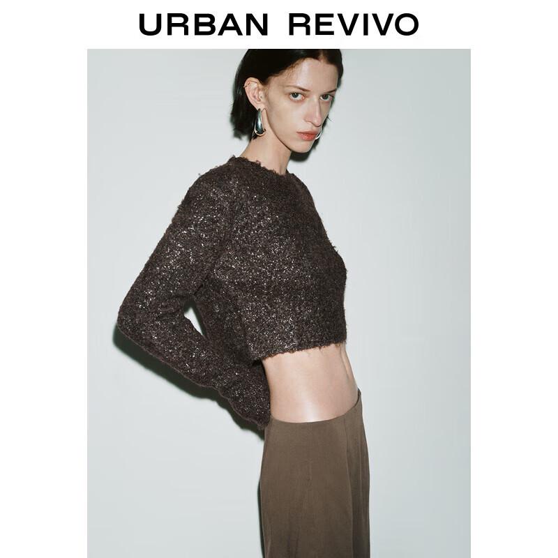 

UR Women s Retro Long-Sleeved Knit Sweater UWJ940051 S