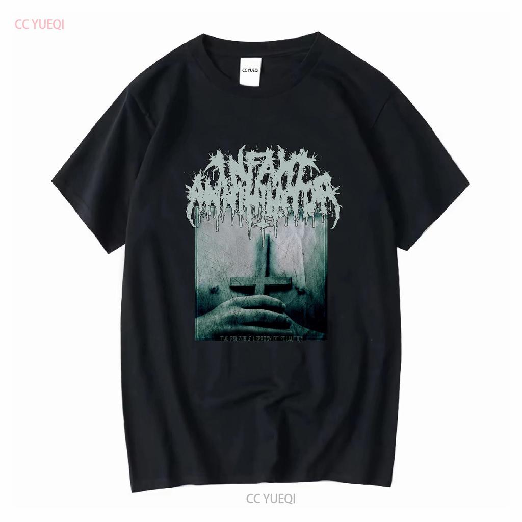 Infant Annihilator The Palpable Leprosy Of Pollution T-Shirt Unisex S bis 5XL Be1195 Vintage gewaschen Bequem Weich Mann