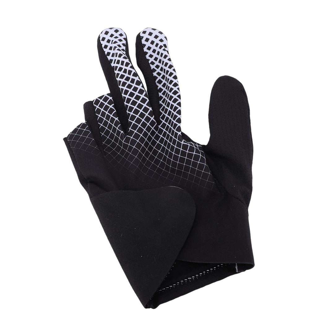 Billiards Glove Breathable Thin Magnetic Antislip 3 Fingers Pool Cue Sport Glove For Practice Tournament