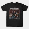 Asiatische Größe Baumwolle Unisex T-Shirt Druck T-Shirt The Outsiders, Greasers, Stay Gold Ponyboy T-Shirt No-Cut Druck Reguläre Passform