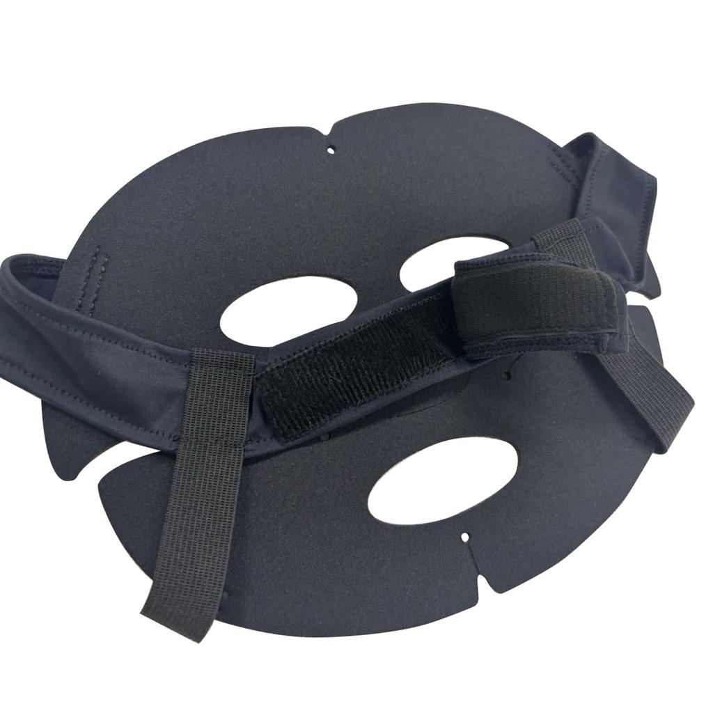 Promo Thermo Face Black Silica Far Infrared Reusable Made In Olive One Size Fits Most [PROMO THERMO] FACEMask Mask, Pack, Heat, Skincare, Japan,