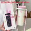 Portable 316 Stainless Steel Insulated Cup With Leakproof Lid For School And Office