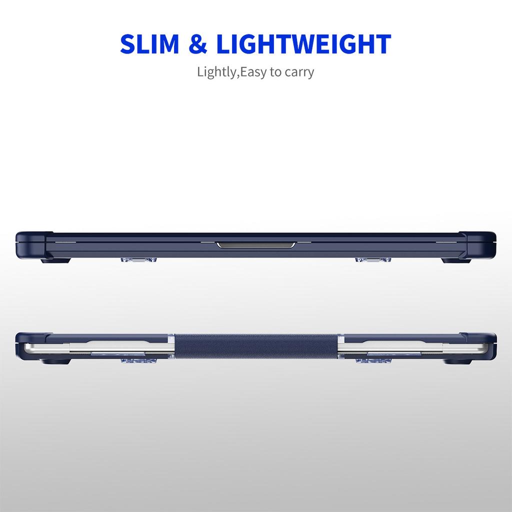 Hard PC Case for MacBook Pro 14 inch (2024) (2021) A2442/(2023) A2779 (EU Version) Laptop Cover with Kickstand