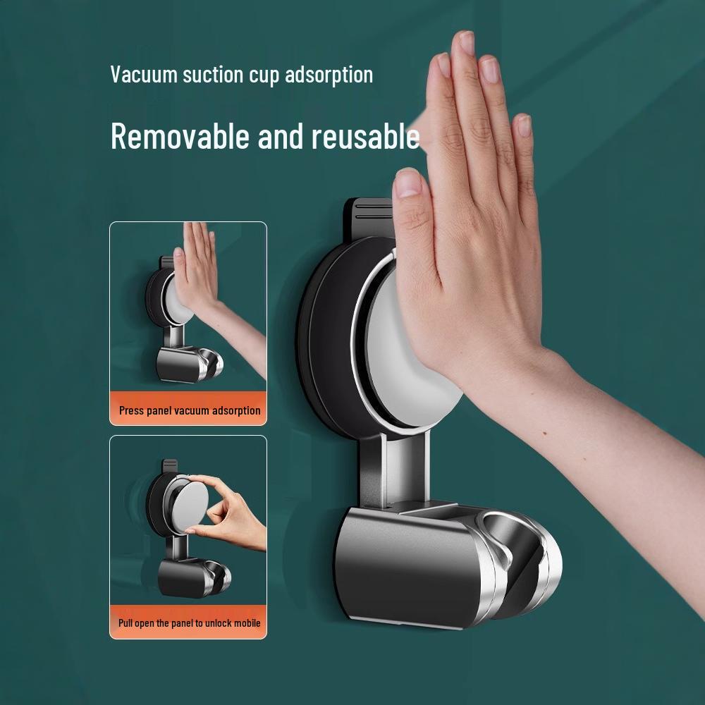 Adjustable Suction Cup Shower Head Holder for Kids