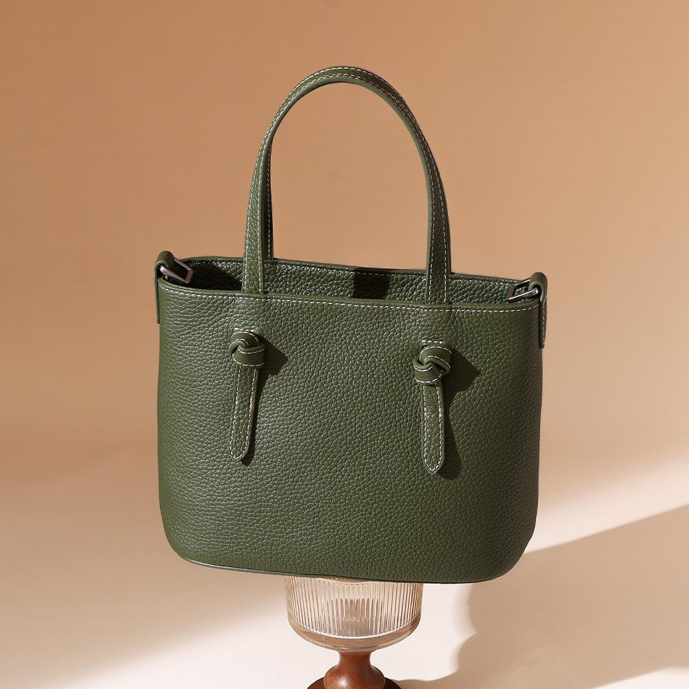 Japanese Crossbody BagWomen's Simple Genuine Leather Women's Bag Light Luxury Designer Luxury Bag