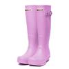 Women's Fashion Rain Boots Red Tall Tube Waterproof and Breathable New Rain Shoes Non-slip Water Shoes Women's Shoes Outdoor