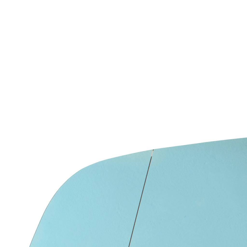 BMW 5 E60 / E61 03-10 mirror insert HEATED BLUE left