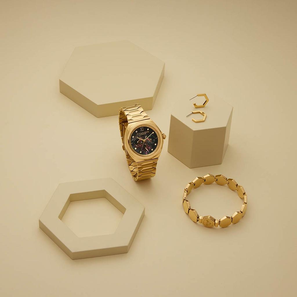 [Olivia Burton] Luster Gold Women's Watch (24000150)