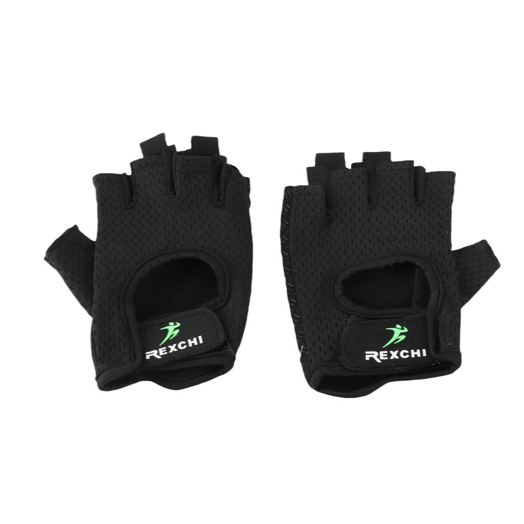 Workout Gloves Breathable Antiskid Weight Lifting Gloves Lightweight Palm Protection Half Finger Fitness Gloves for
