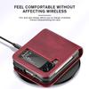 Shockproof Thin Card Slot Leather Case For Samsung Galaxy Z Flip 3 Flip4 Flip 4 Flip3 5g Anti -Scratch Protective Phone Cover