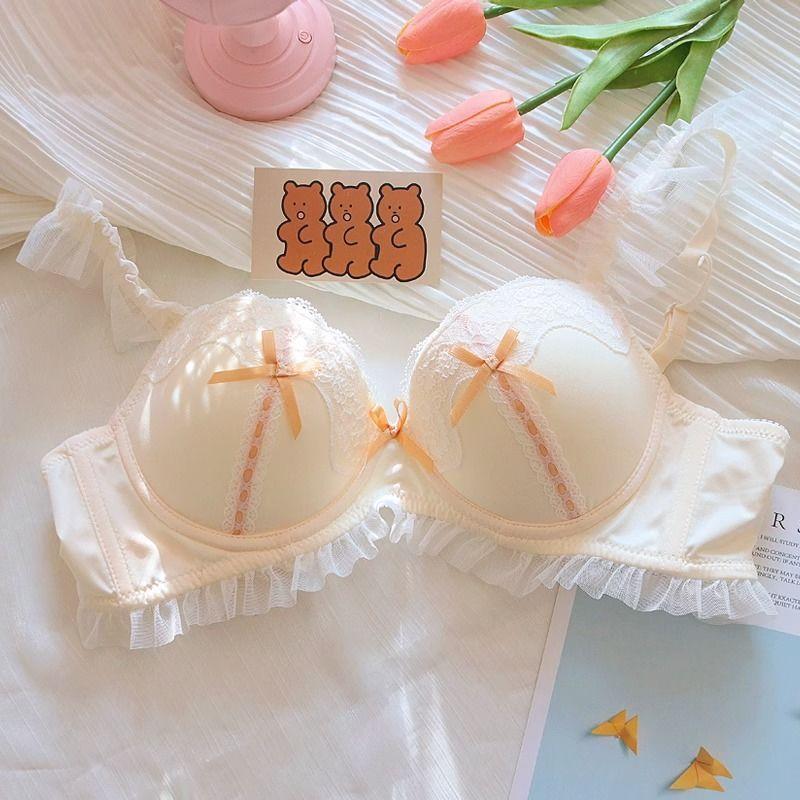 Girls Cute Push Up Bras Padded Underwear Women Sexy Bras Female Lingerie