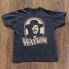 HOT! Waylon Jennings Unisex Black T-shirt Size S-5XL