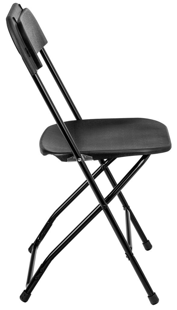 Folding Catering Chair Simplo Black Black