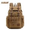 AUGUR Vintage Canvas Backpack for Men – Dual-Shoulder Laptop & School Bag