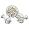 3PCS Snowflake Cookies Cutters Sugar Paste Mold Fondant Plunger Molds Birthday Cake Decoration Pastry Tool Kitchen Accessories