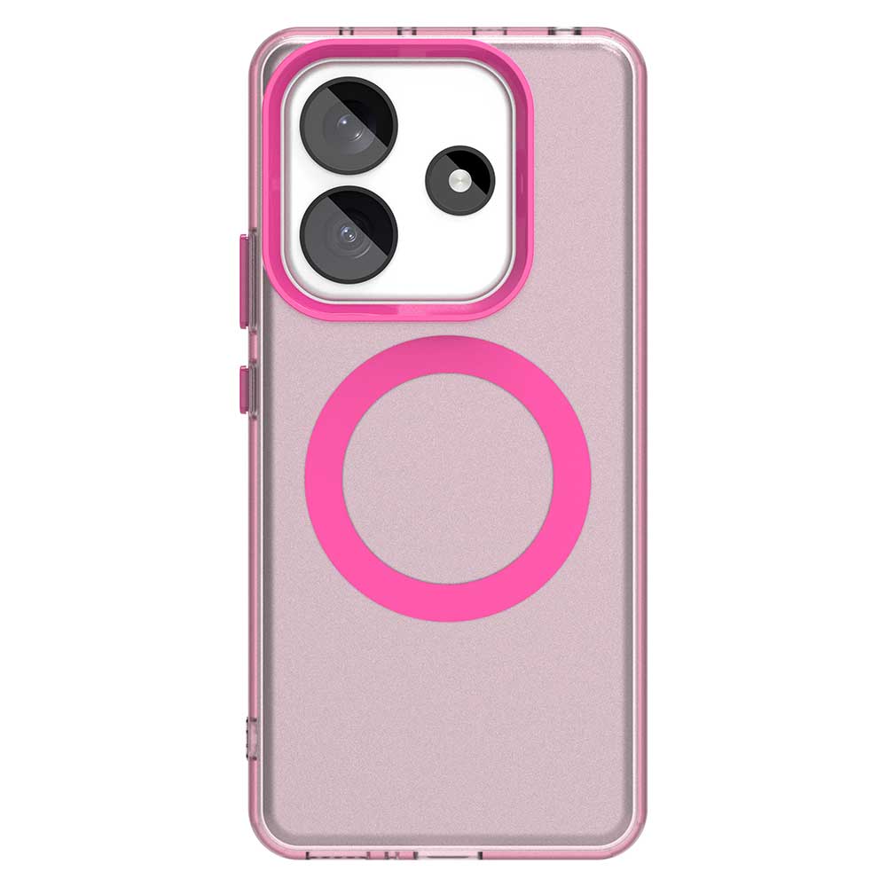 Magsafe Matte Phone Case For Xiaomi Redmi Note 14 14 Pro 14 Pro+ 5G/4G Magnetic Wireless Charging Shockproof Back Cover