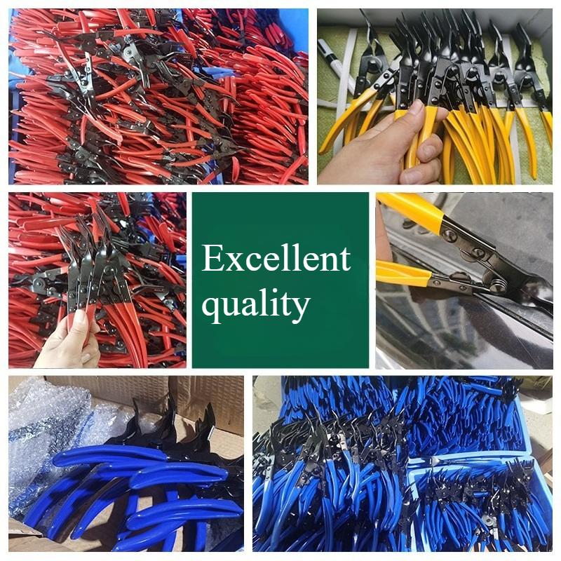 Car light pliers, professional tools for dismantling plastic rivets for headlights, metal buckle drivers, buckles, maintenance tools