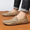 Loafers Men Luxury Brand Shoes Leather Casual Italian Shoes Men's Moccasins Mocassin Homme Mocasines Hombre Slip-ons Loafer
