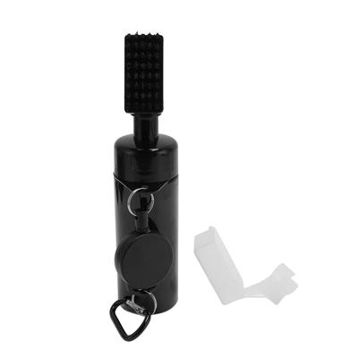 Kartáč na čištění holí Lisovací typ Rozprašovač vody Kartáč na čištění holí s ochranným krytem a závěsným poutkem