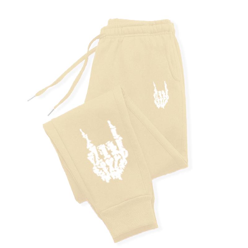 Skeleton Hand Patterns Woman Pant Comfortable  Woman Pants Pocket  Pants Woman Pocket Warm Sweatpants