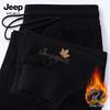 JEEP SPIRIT Men's Fleece-Lined Winter Jogger Sweatpants