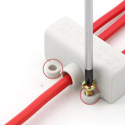 Kabelabzweigdose Klemmenblock Schnellverbinder Klemme T-Typ Anschlussklemme Hochleistungs-Abzweigklemme