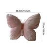 Butterfly Shape Velvets Throw Pillow for Women Girls Stuffed Cushion Pad for Bedroom Living Room Sofa Couch Decoration