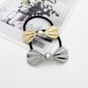 Stylish & Versatile Women's Bow Hair Tie - High Elasticity 2026 Ponytail Holder, Seamless Casual Design