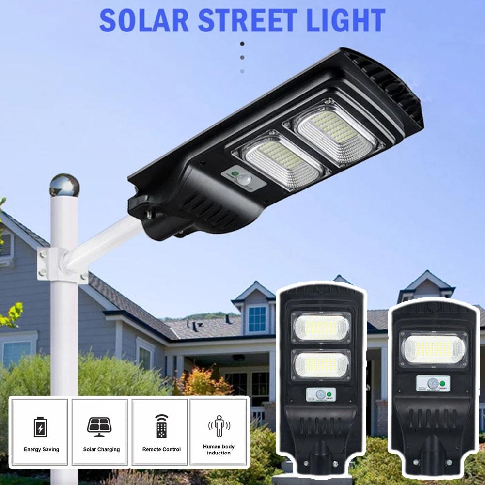 50w/100w Outdoor Solar Street Light Human Motion Sensing And Courtyard Waterproof Outd P6X6