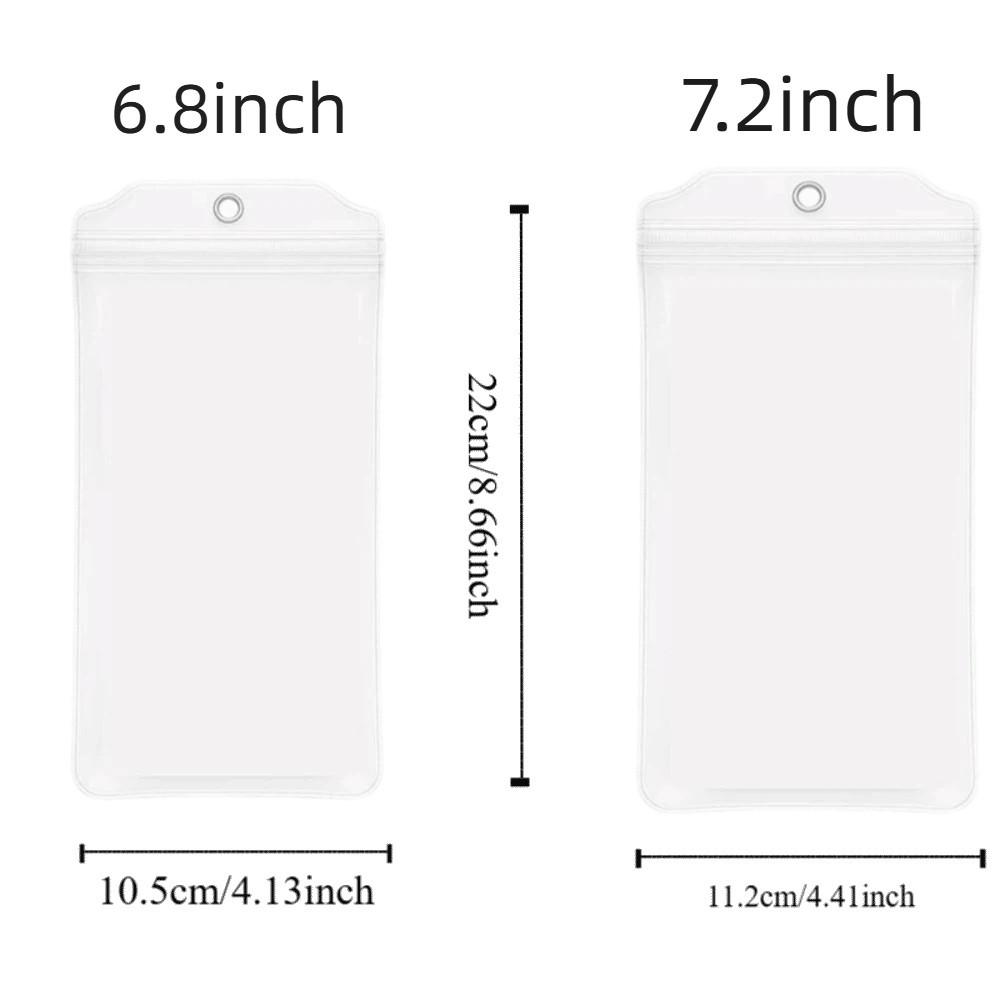 Thickened Material Transparent Phone Bag Underwater Protector Dustproof Pouch Swimming Activities