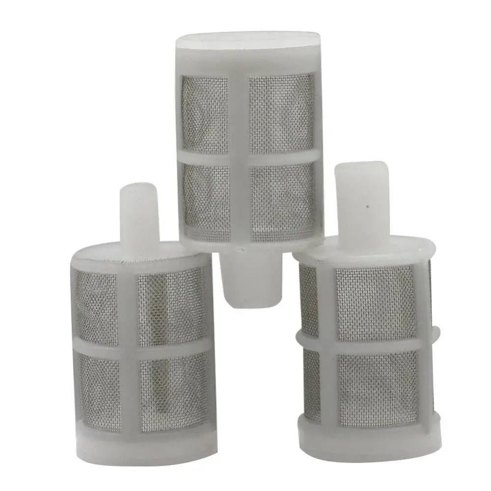 5Pcs 8/10/12mm Stainless Steel Water Pump Net Filter Hose Mesh Filter Diaphragm Pump Water Microfilter Filtration Supplies