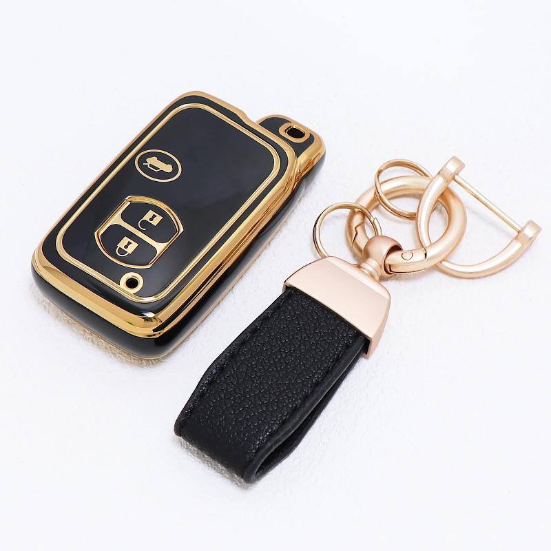 3 Button Keyless For Lexus Lc 200 Key Cover Holder Remote Car Key Case For Toyota Prius 30 Alpha Aqua Land Cruiser Auris