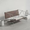 Transparent Reading Rack Stand Iron Frame Desktop Display Modern Minimalist Metal Book Holder
