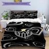 Clube Atlético Mineiro With Shield Pattern Duvet Cover Set – Includes 1 Duvet Cover and 2 Matching Pillowcases Bedroom Decor Christmas Gifts