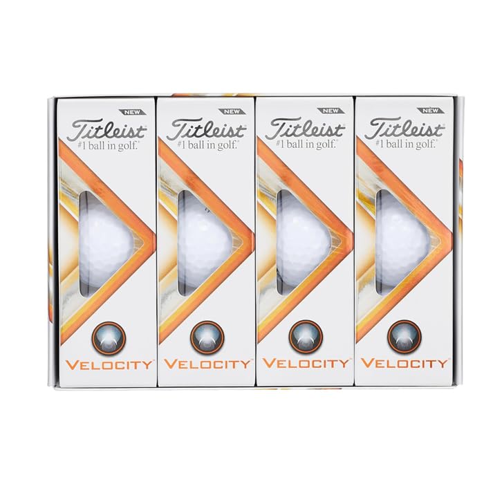 Titleist Velocity Golf Balls (1 Dozen) [Parallel Import]