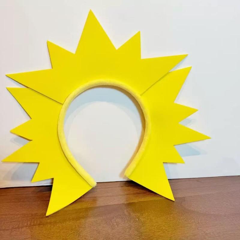 Halloween Flame Hair Hoop Adults - Funny Cosplay Headband Party Accessory Costume Prop