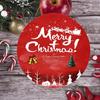 Christmas Wooden Hanging Welcome Sign - Dual-Use Decoration for Shop or Home