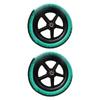 1 Pair Balance Bike Replacement Wheels Training Bicycle Tire Shock Absorption Nonslip Bike Birthday Gift Toys Non Inflatable
