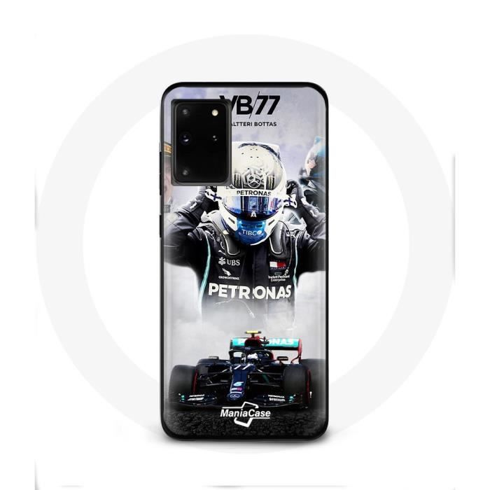 Coque - Valtteri Bottas - Samsung Galaxy S11 Plus - Noir - Souple - Sportif